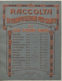Passa la nave mia [para canto con acompañamiento de piano] [música] : Luigi Stefano Giarda.