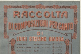 Qui regna amore [para canto con acompañamiento de piano] [música] : Luigi Stefano Giarda.