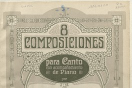 Suspiros y miradas [para canto con acompañamiento de piano] [música] : poesía de E. de la Barra Lastarria ; Luigi Stefano Giarda.