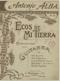 Viva Jerez! nueva petenera [para guitarra] [música] areglada por A. Alba.