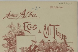 Vals español [para guitarra] [música] A. Alba.