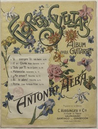 Patria [para] guitarra [música] : Antonio Alba.