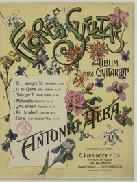 A mi gloria polka alemana [para] guitarra [música] : Antonio Alba.