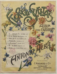 Melancolía habanera [para] guitarra [música] : Antonio Alba.