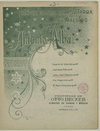 Quién sabe? habanera para guitarra [música] : Antonio Alba.