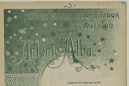 Quién sabe? habanera para guitarra [música] : Antonio Alba.