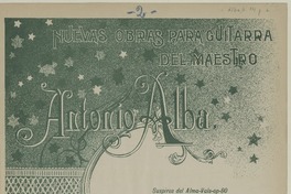 Caprichosa polka para guitarra [música] : Antonio Alba.