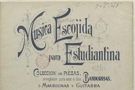 Sylvia la nymphe de Diane ; arreglada para una o dos bandurrias o mandolinas y guitarra [música] : Léo Delibes ; arreglada para estudiantina por Antonio Alba.