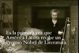 El ojo limpio Gabriela Mistral, a 50 años del nobel