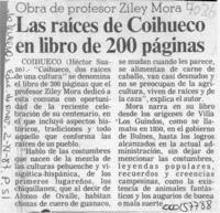 Las raíces de Coihueco en libro de 200 páginas.