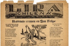 Horrendo crimen en San Felipe.