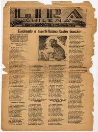 Condenado a muerte Ramón Castro González.