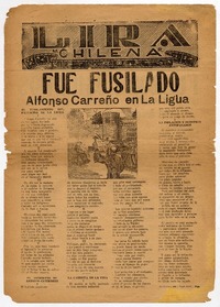 Fue fusilado Alfonso Carreño en la Ligua.