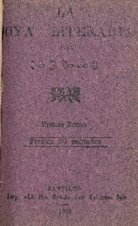 La joya literaria : tomo primero por Juan R. González O.