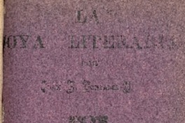 La joya literaria : tomo primero por Juan R. González O.