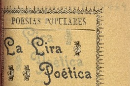La lira poética : poesías populares : tomo III por Daniel Meneses.