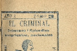 El gran crimen de la calle Santa Rosa : el marido mata a su mujer : capitanea bandidos contra su hogar por Negro Peluca.