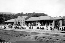 Estación de ferrocarriles.