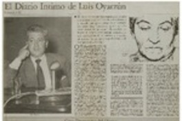 Alfonso Gómez Líbano : de su último libro "El tiempo de oro".
