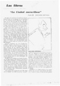 "La ciudad maravillosa" : cuento [de] Januario Espinosa