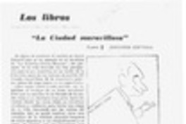 "La ciudad maravillosa" : cuento [de] Januario Espinosa