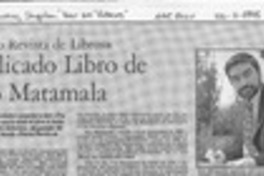 Publicado libro de Tito Matamala  [artículo].