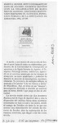 Ramón J. Sender, mito y contramito de Lope de Aguirre  [artículo] Alexis Figueroa.