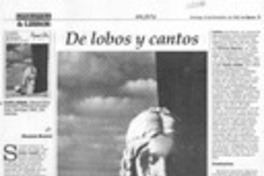 De lobos y cantos