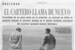 El cartero llama de nuevo  [artículo] Daniel Olave.