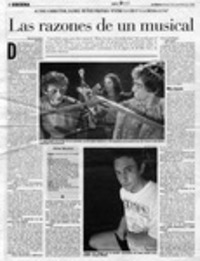 Las razones de un musical  [artículo] Rocío Lineros.