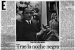 Tras la noche negra parte un nuevo día