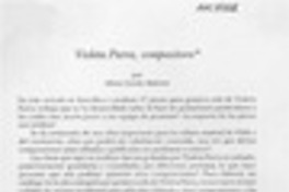 Violeta Parra, compositora  [artículo] Olivia Concha Molinari.