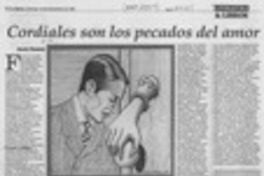 Cordiales son los pecados del amor