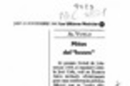 Mitos del "boom"  [artículo].