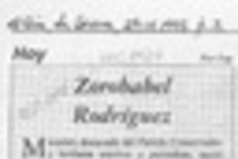 Zorobabel Rodríguez  [artículo] Fap.