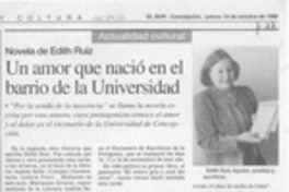 Un Amor que nació en el barrio de la Universidad  [artículo].