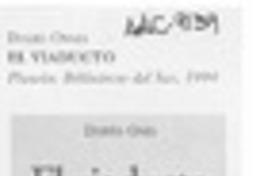 El viaducto [test]  [artículo] Eugenio García-Díaz.