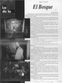 El bosque  [artículo] Antonio Martínez.