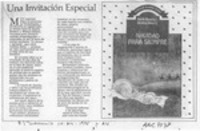 Una Invitación especial  [artículo].