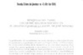 Búsqueda del padre, lugar del reconocimiento, en El obsceno pájaro de la noche, de José Donoso