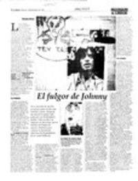 El fulgor de Johnny  [artículo] Ramiro Rivas.