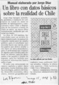 Un libro con datos básicos sobre la realidad de Chile  [artículo].