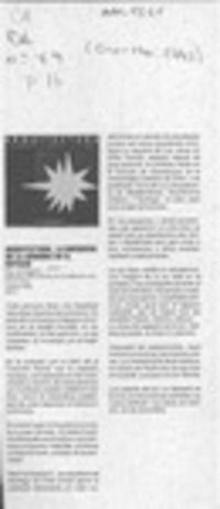 Arquitectura, la búsqueda de la armonía en el espacio  [artículo].