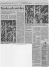 Rumbo a la cumbre  [artículo]Leopoldo Pulgar I.
