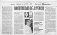 Inmortalidad de Juvencio  [artículo] Filebo.