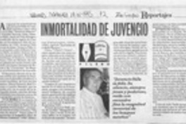 Inmortalidad de Juvencio  [artículo] Filebo.