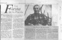 La Fiesta de la poesía  [artículo].
