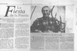 La Fiesta de la poesía  [artículo].