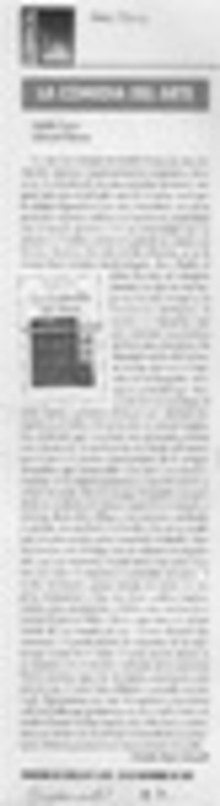 La comedia del arte  [artículo] Claudio Rojas Gianelli.