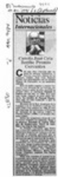 Camilo José Cela recibe Premio Cervantes  [artículo].